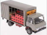 BERLIET 560K OPEM SIDE DRINKS TRUCK 'PRO SAIN' 1-43 SCALE NJ45